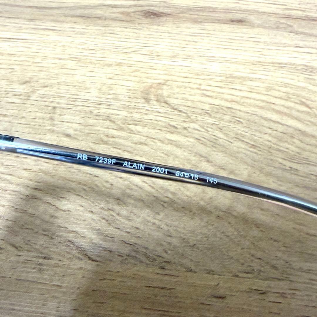 Ray-Ban メガネ ALAIN RX7239F 2001 クリア