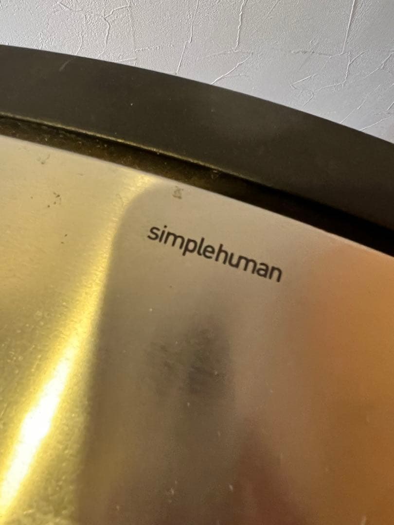 simplehuman ステンレススチール ごみ箱 中型