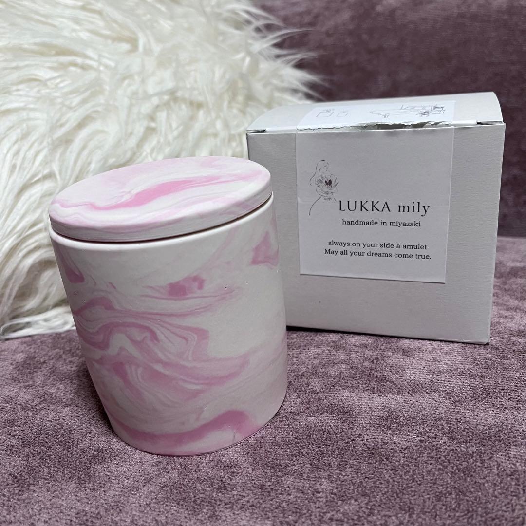 LUKKA mily candle アロマキャンドル 木芯 - メルカリ