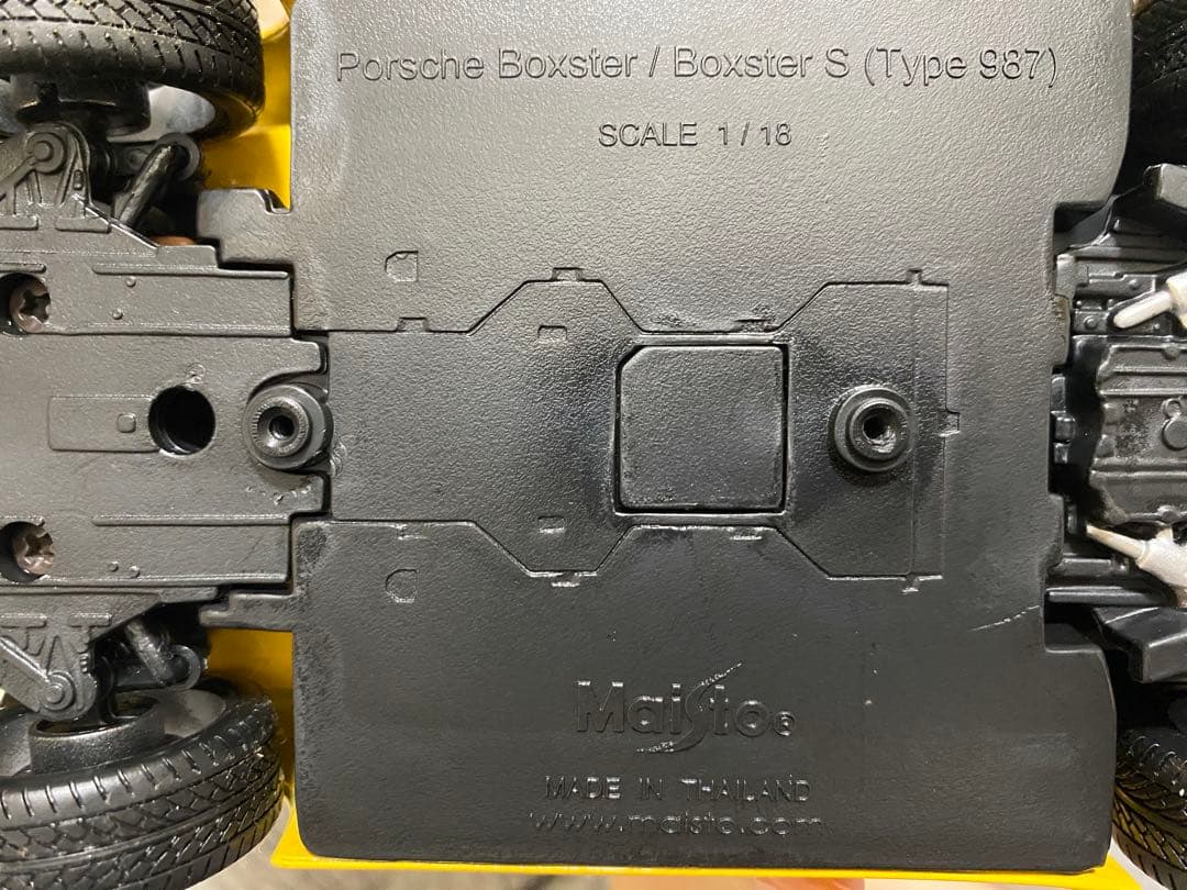 ミニカー Maisto PORSCHE Boxster S(Type987) 1/18