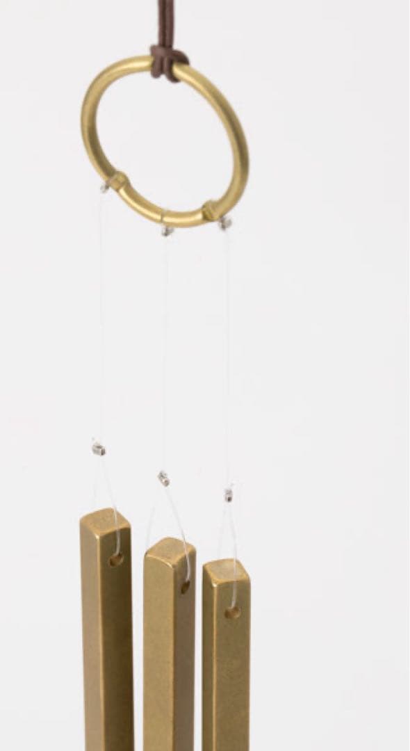 商談中 真鍮風鈴　ミニマムデザインな暮らしのブラス風鈴