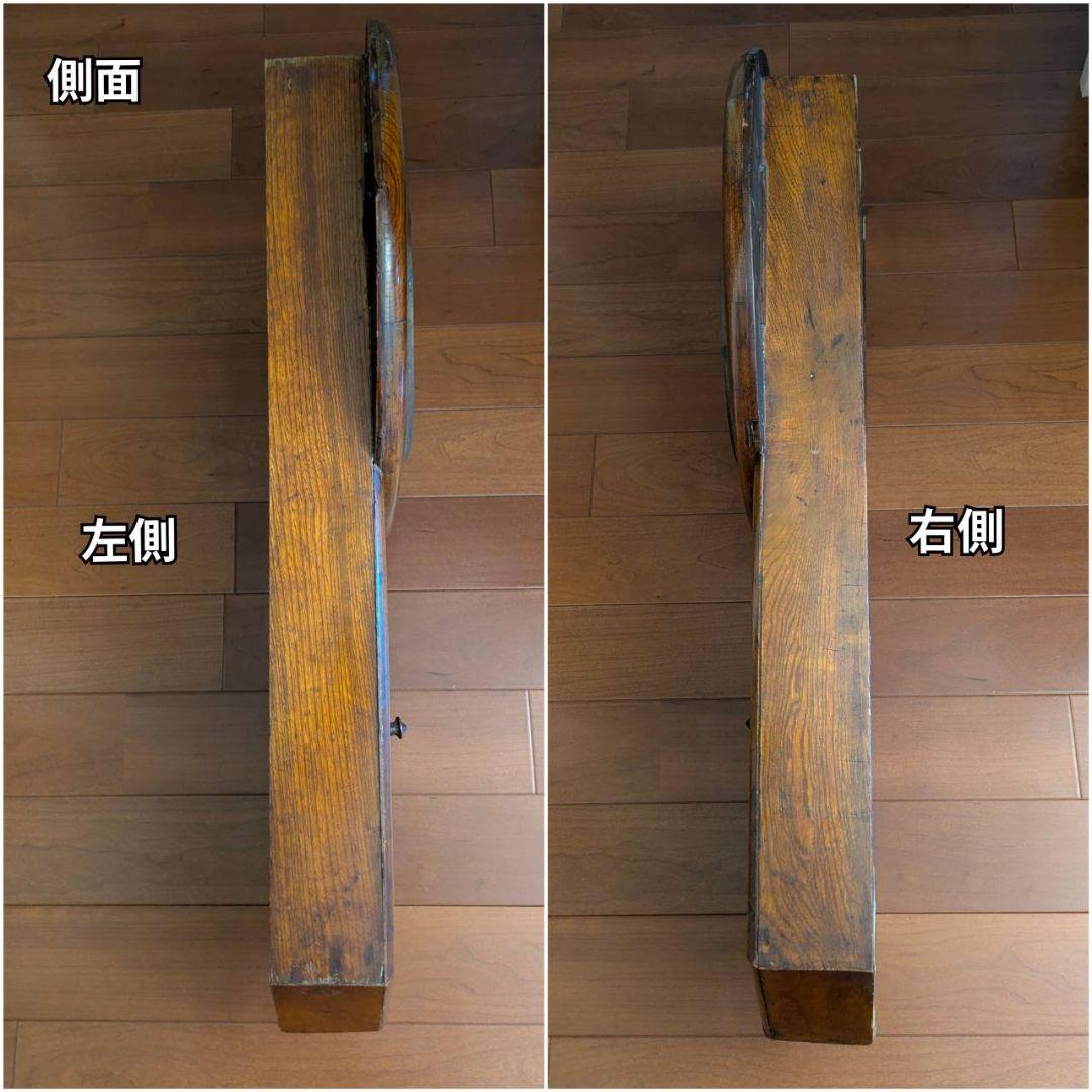 古時計　アンティーク掛時計　振り子時計　ゼンマイ時計