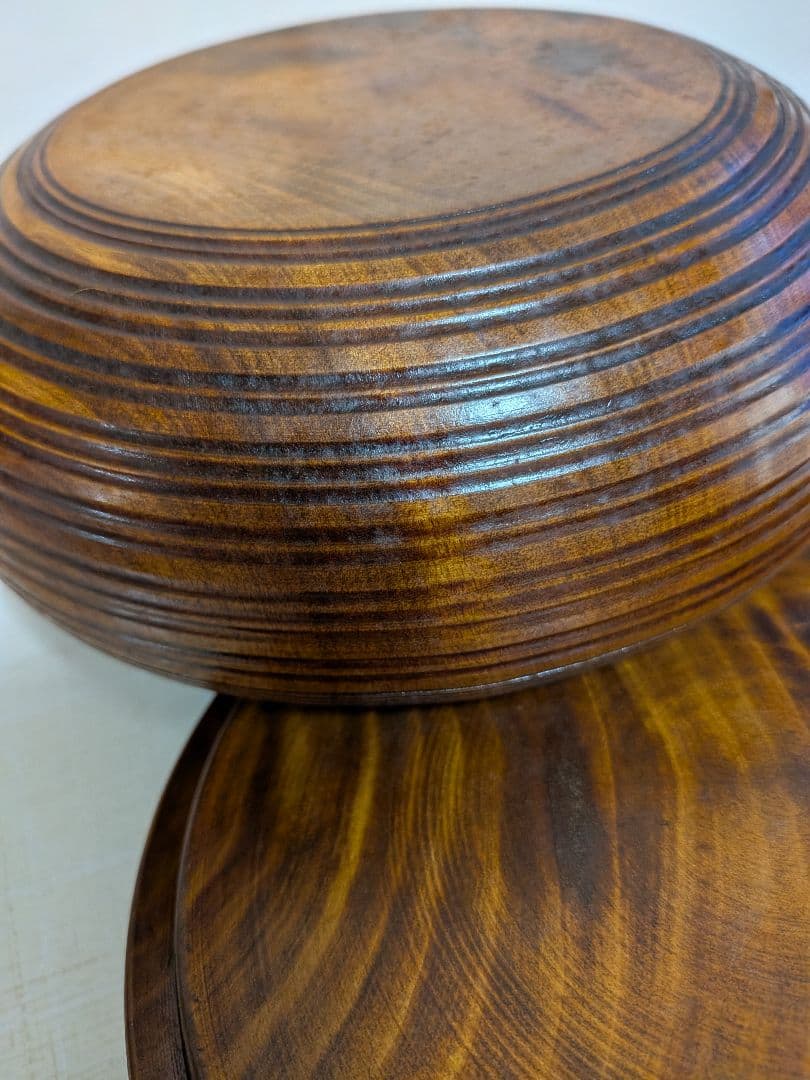 あすか菓子器6寸　ふき漆