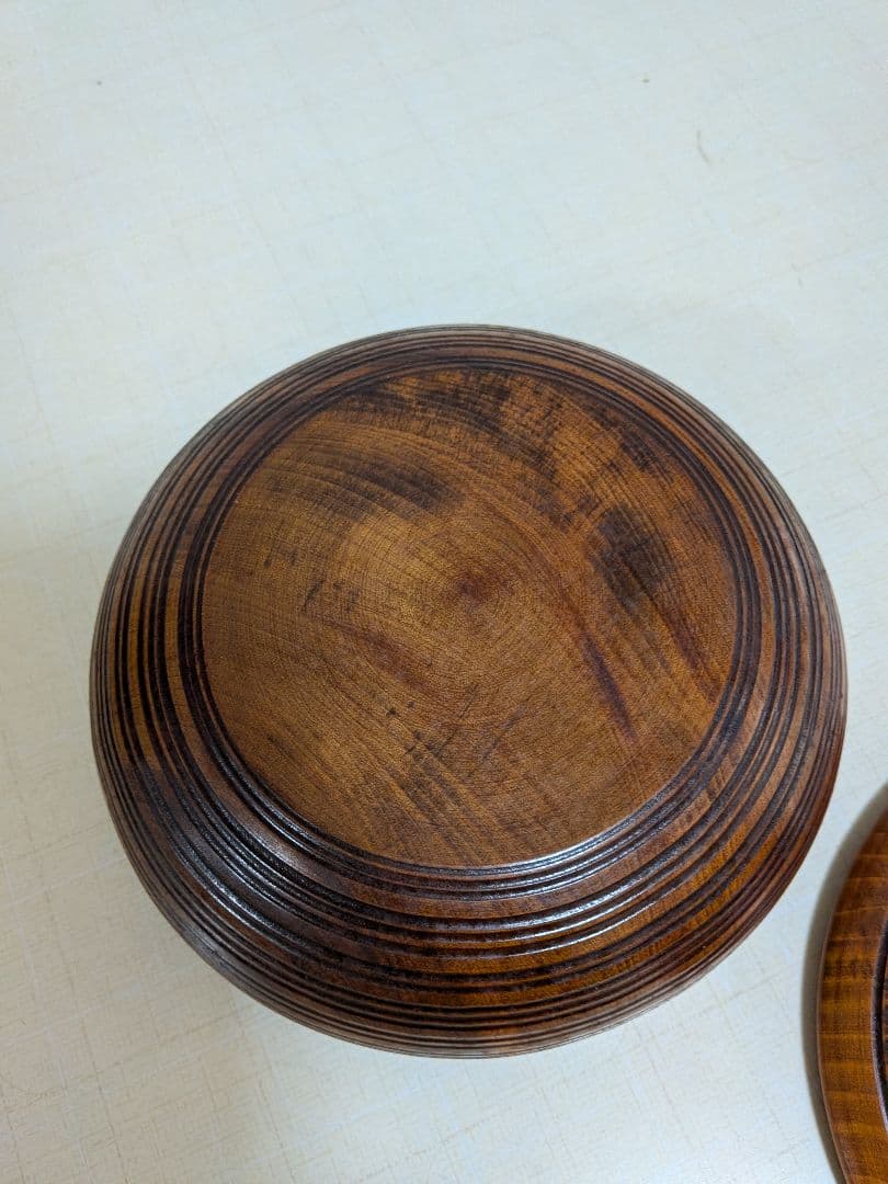 あすか菓子器6寸　ふき漆