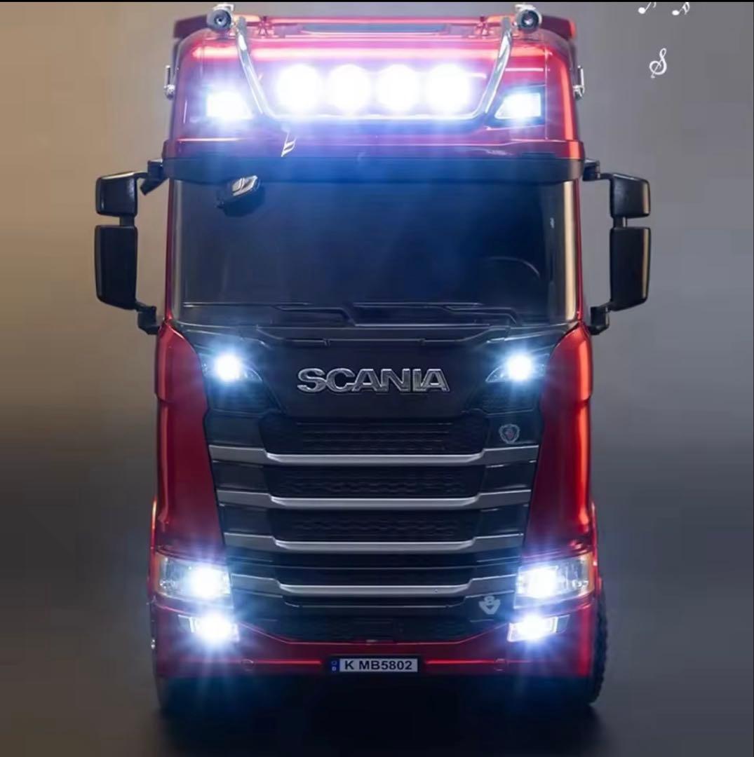 スカニア R770 ラジコン トレーラー 1/18 19ch ヘッド 台車セット