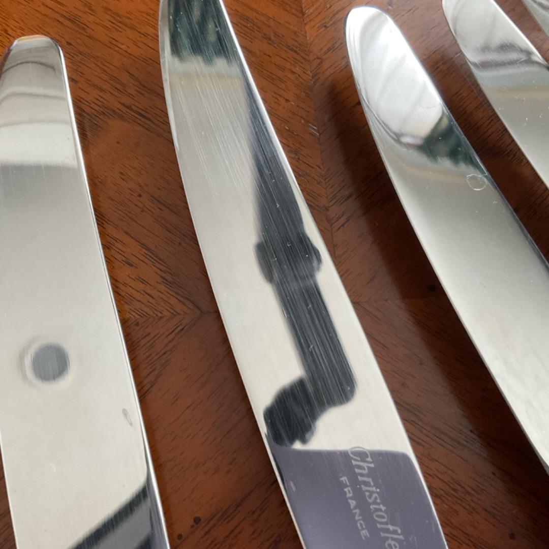 クリストフル オセアナ 2014年廃盤 ディナーフォーク 未使用　6本