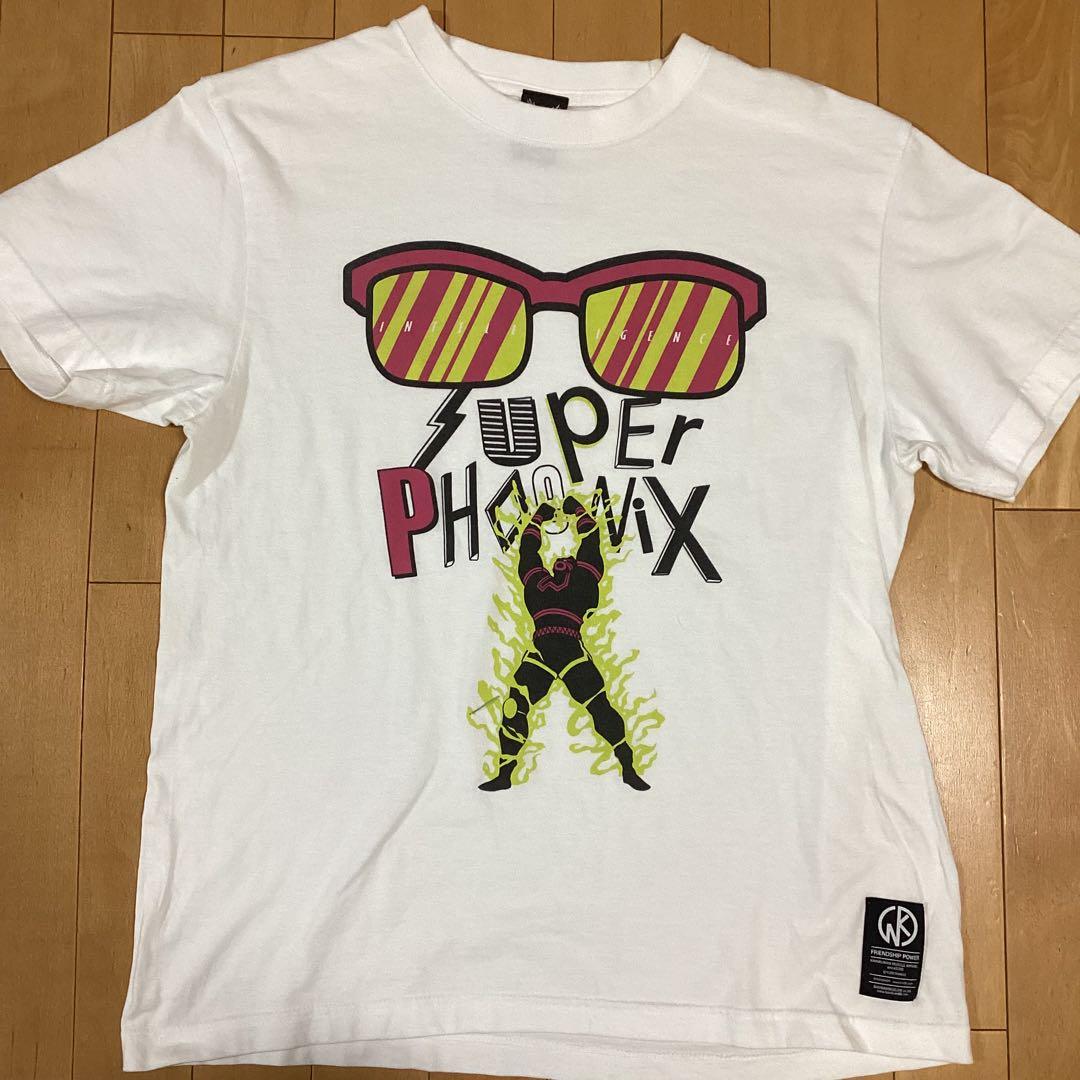 良品 キン肉マン スーパーフェニックス 知性の神 半袖 Tシャツ Mサイズ