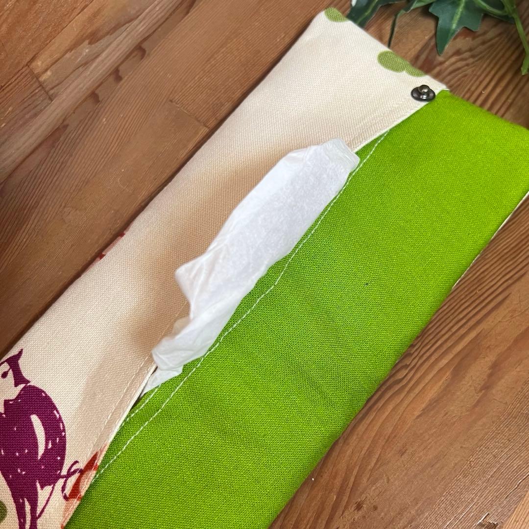 安室様　お取り置き　ボックスサイズティッシュ　携帯ケース　⌘ あんぱん　ブラウン