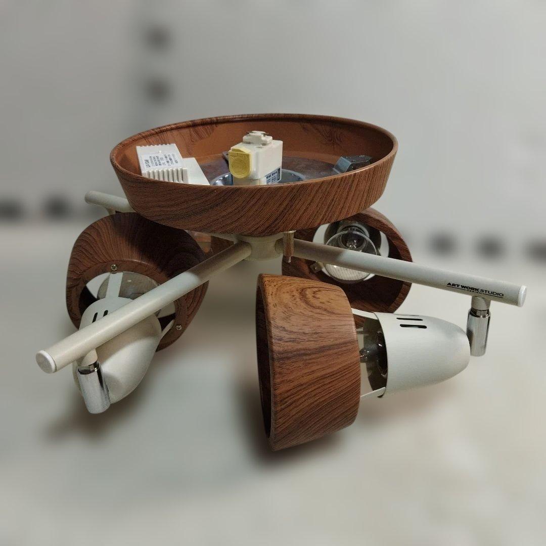 ART WORK STUDIO 木製シーリングライト AW-0322 リモコン
