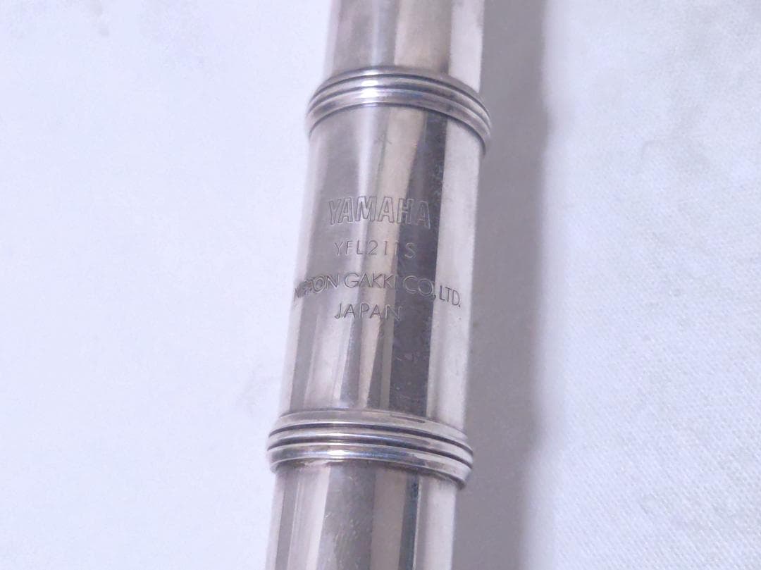 YAMAHA YFL-211S フルート 銀メッキハードケース付 #3032 - メルカリ