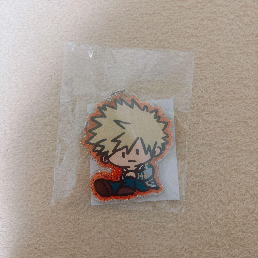 爆豪 勝己 オープンスクール キラキラ アクリル キーホルダー 雄英