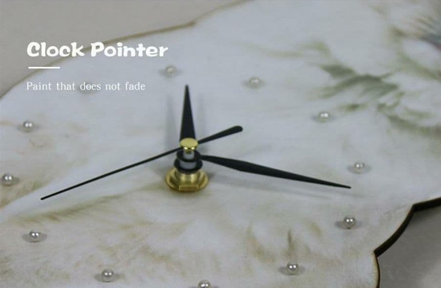 【リアル】壁掛け ペット時計 かわいい ラグドール インテリア