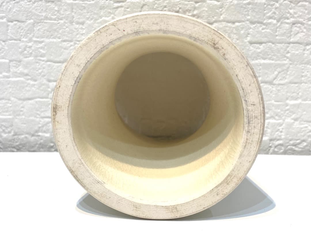 301【薩摩焼　沈寿官　蓋置】薩摩寿官　色絵　花文　茶道具　茶事　茶道