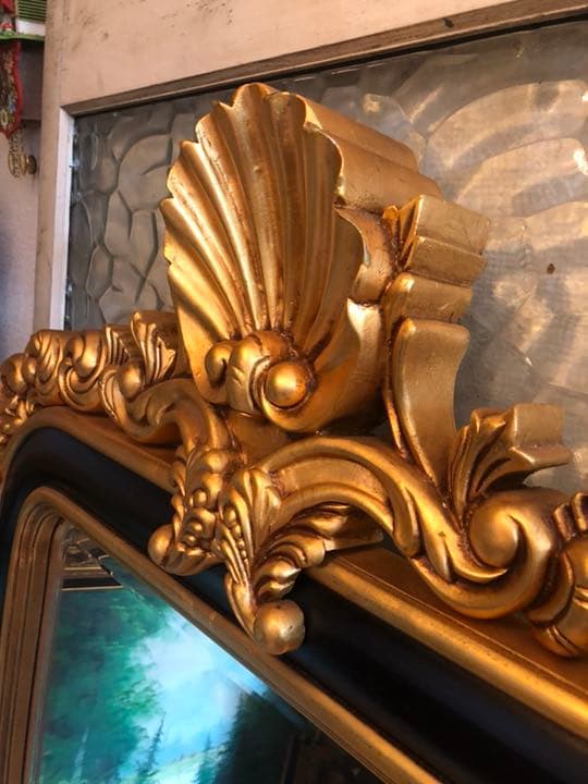 アンティーク ミラー 鏡 ビンテージ ヴィンテージ 壁掛けミラー インテリア