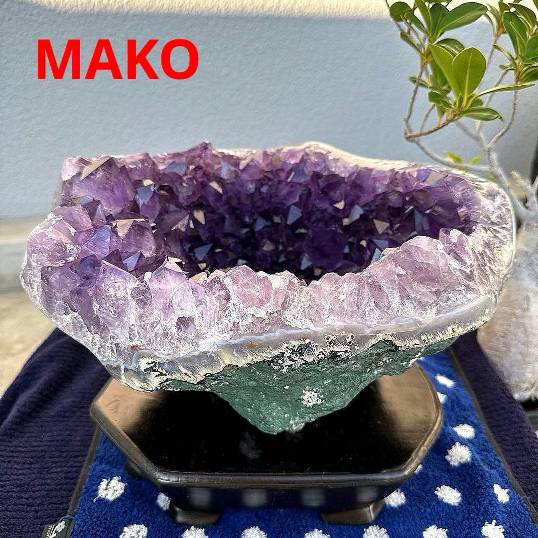 M1843☆アメジストドーム11.8Kg☆ブラジル産☆天然石　原石☆N50911