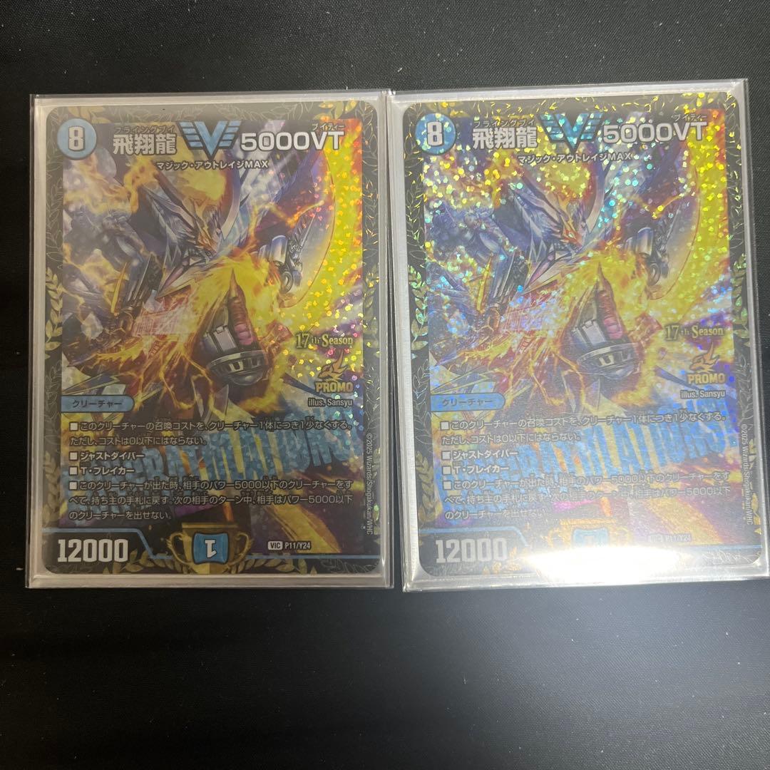 飛翔龍 5000vt CSプロモ2枚 - メルカリ