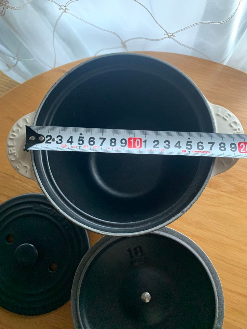 LE CREUSET ル・クルーゼ エブリィ・ココット　ベージュ