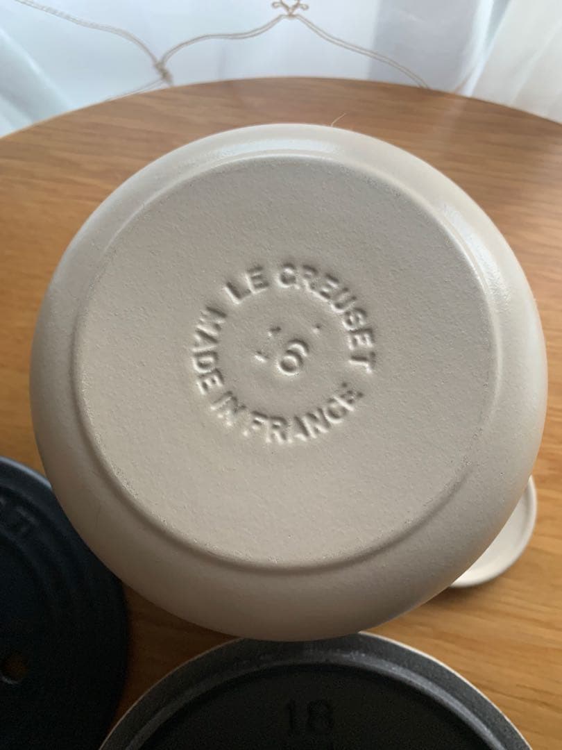 LE CREUSET ル・クルーゼ エブリィ・ココット　ベージュ