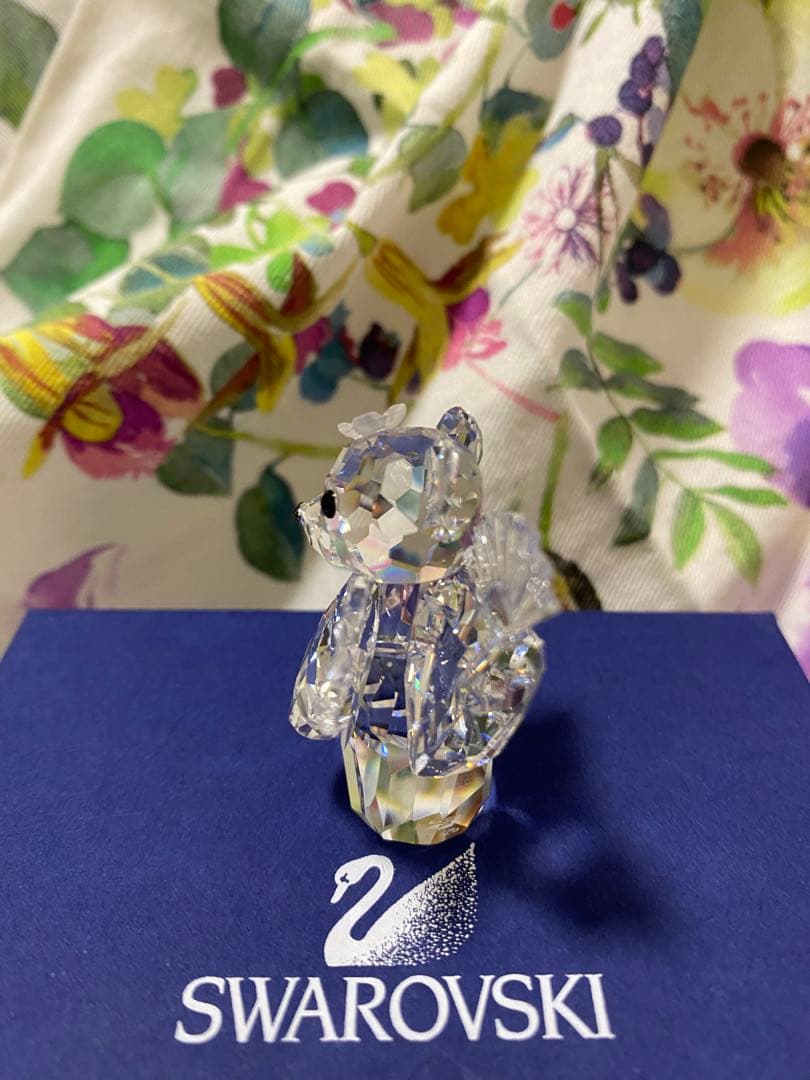 【新品】SWAROVSKI 置物 -クリスベア「Kumiko」