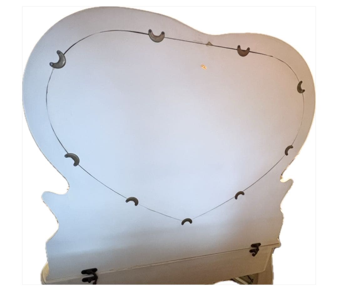 【レア】ロココ調 ローズトールペイント プリンセスハートドレッサー