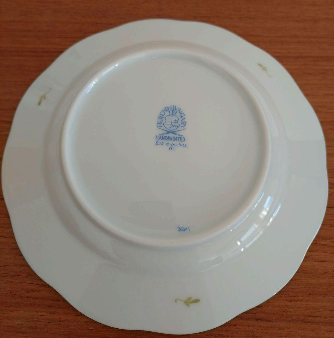 ヘレンド　ウィーンの薔薇　パン皿