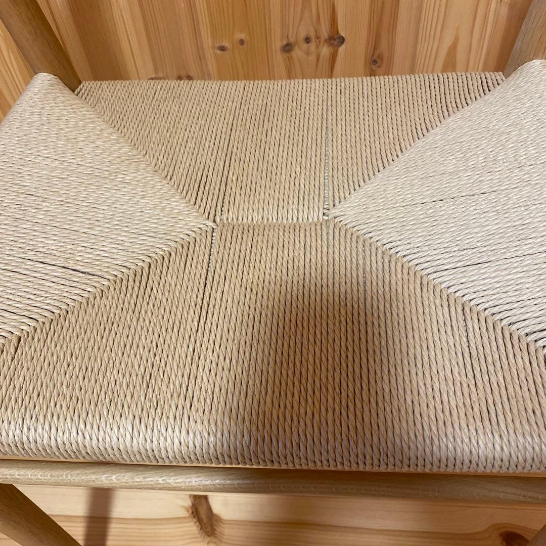 無印良品 オーク材ペーパーコードアームチェア