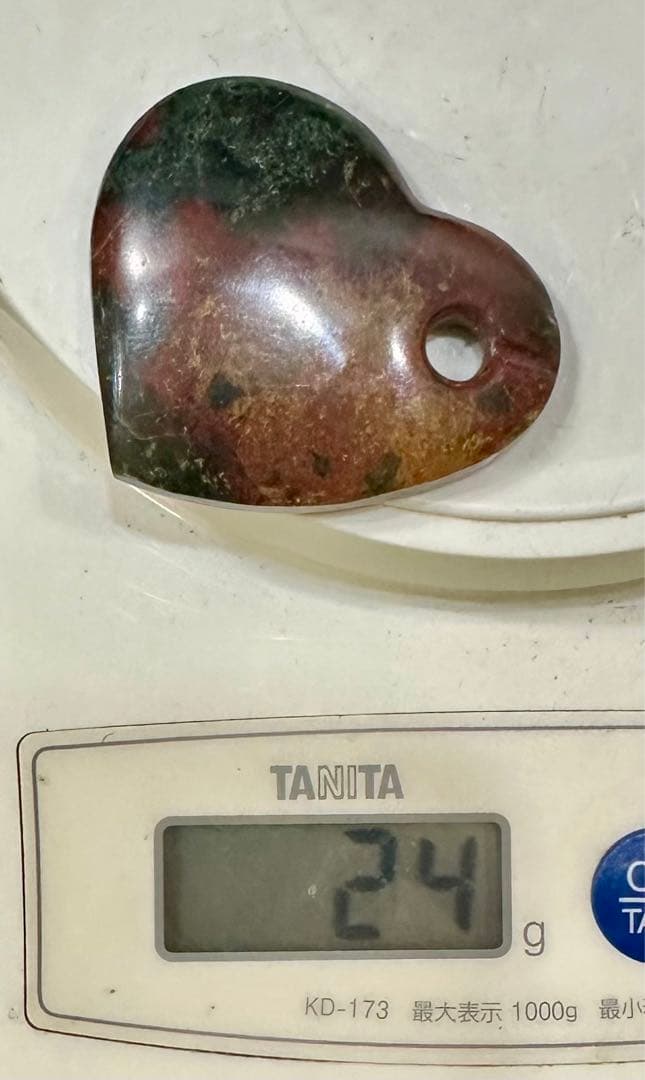 激レア 日本銘石蘭溪三色錦石ハート - メルカリ