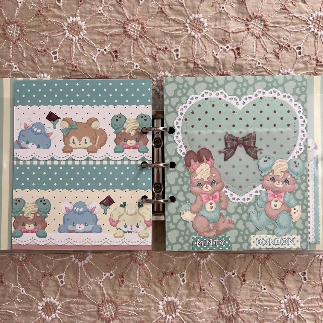 B7 バインダー おすそ分けファイル ayyjewel バレンタイン アニマル