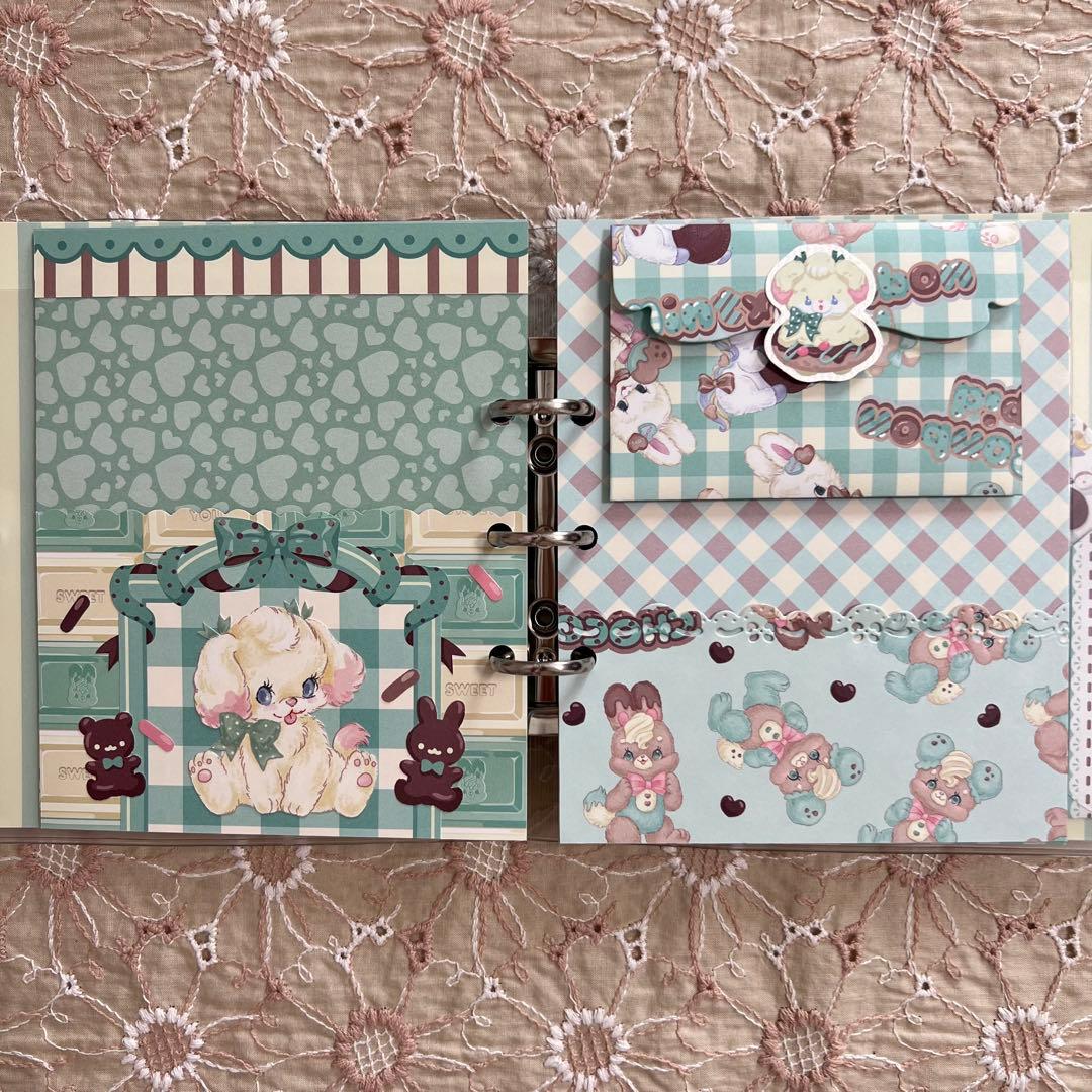 B7 バインダー おすそ分けファイル ayyjewel バレンタイン アニマル