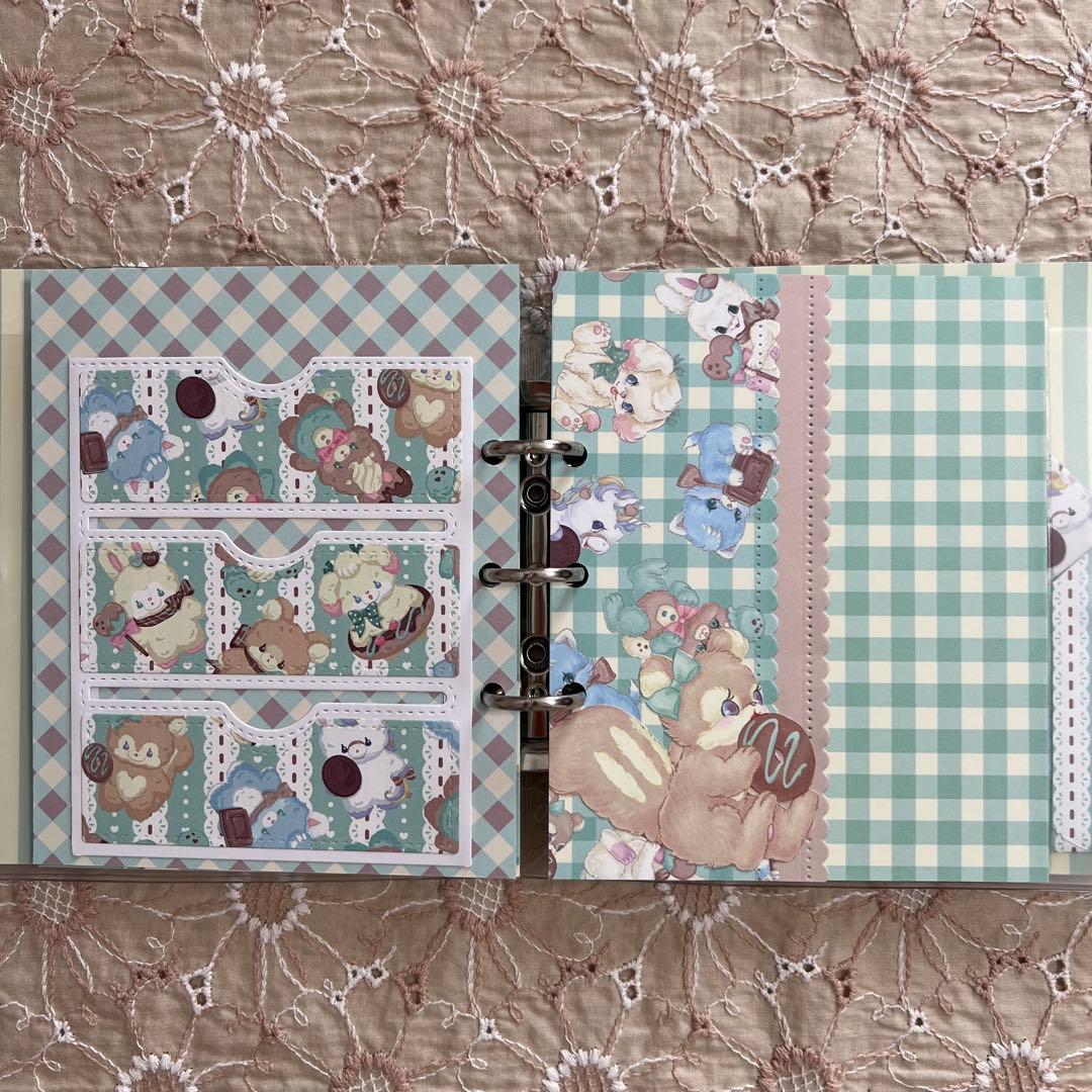 B7 バインダー おすそ分けファイル ayyjewel バレンタイン アニマル