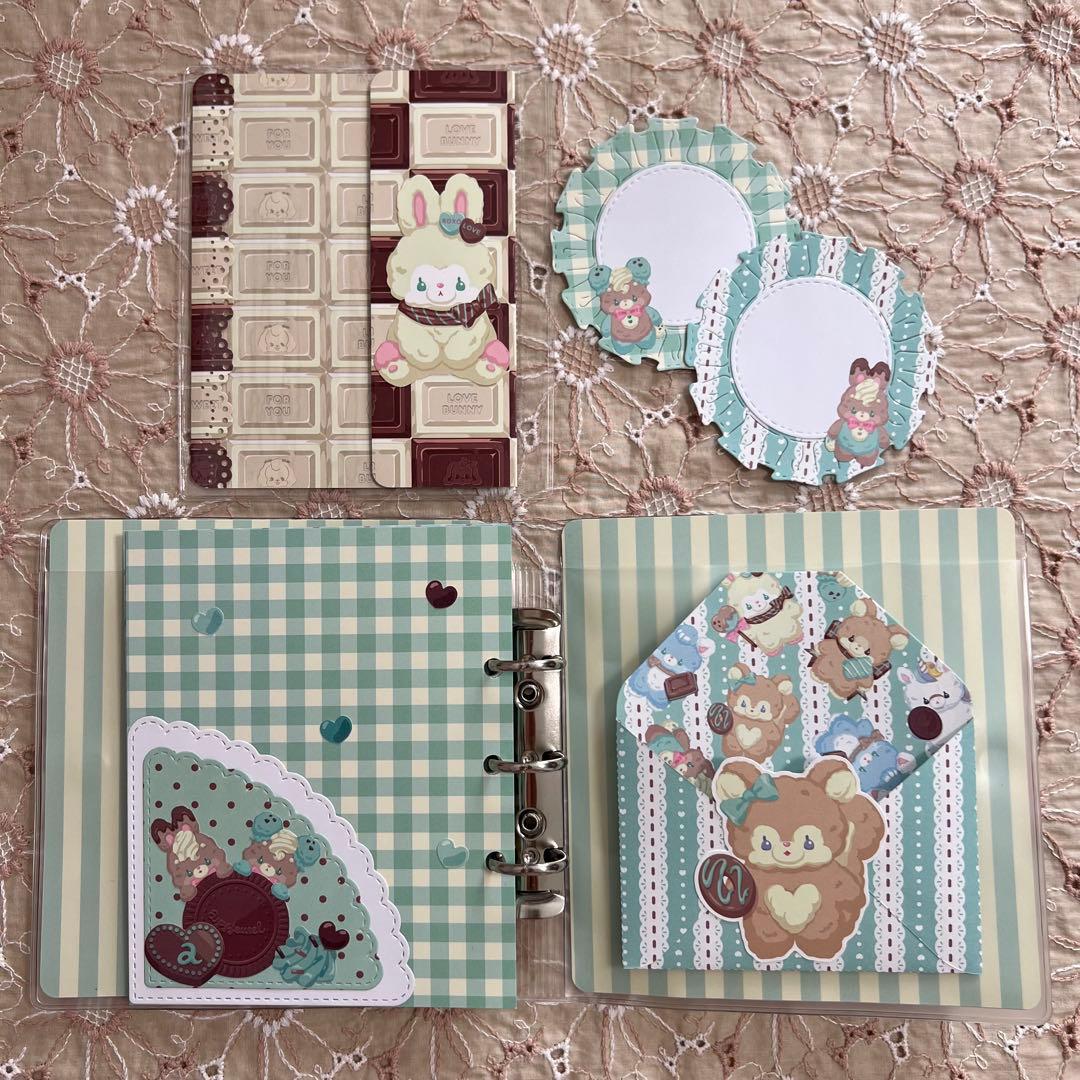 B7 バインダー おすそ分けファイル ayyjewel バレンタイン アニマル