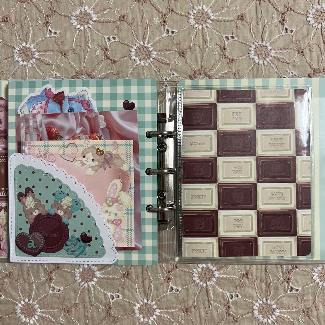 B7 バインダー おすそ分けファイル ayyjewel バレンタイン アニマル