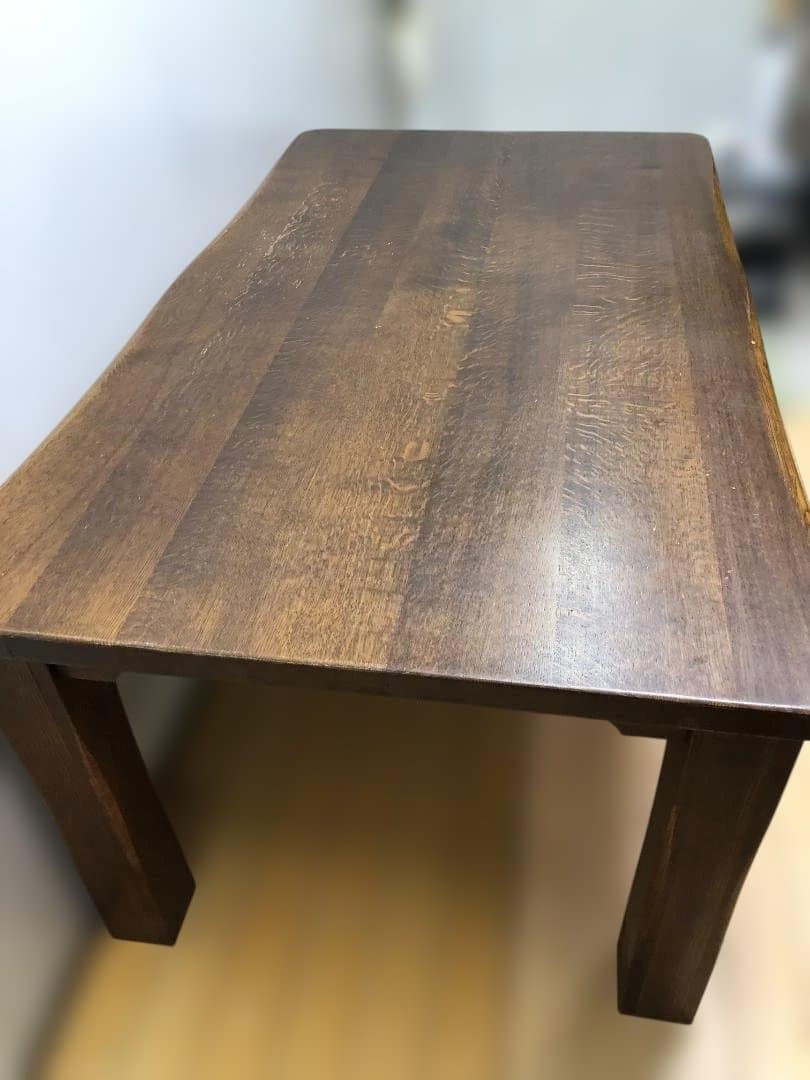 【送料無料】無垢材 大型テーブル 昭和期 ダイニング 古家具 251215