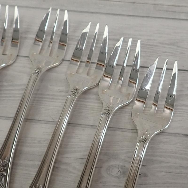 RU-6003　クリストフル　マルリー　ケーキフォーク　シルバーコーティング