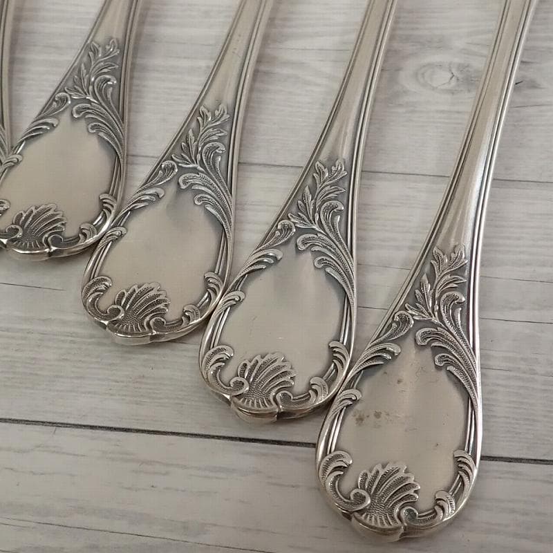 RU-6003　クリストフル　マルリー　ケーキフォーク　シルバーコーティング