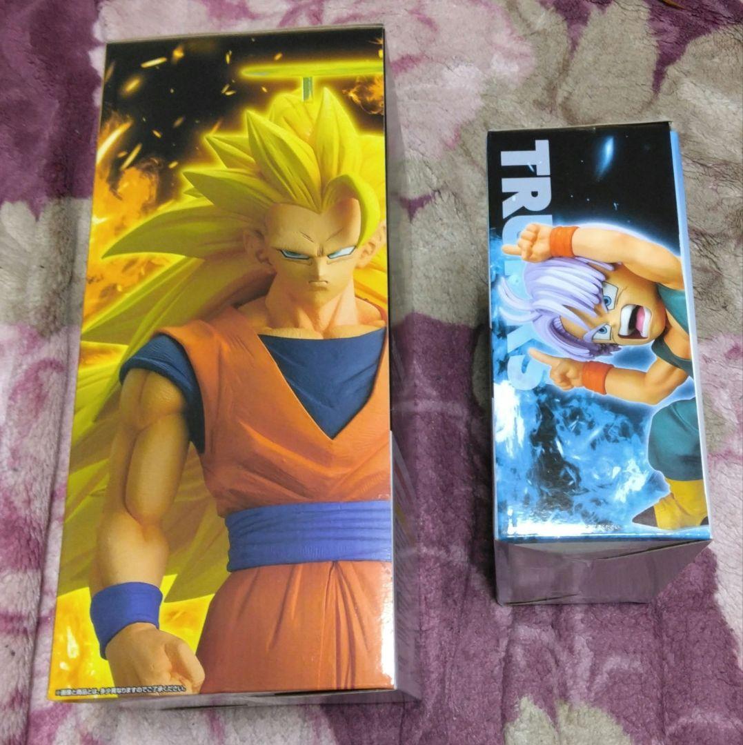一番くじドラゴンボール A賞超サイヤ人3、D賞孫悟天＆トランクスフィギュアセット