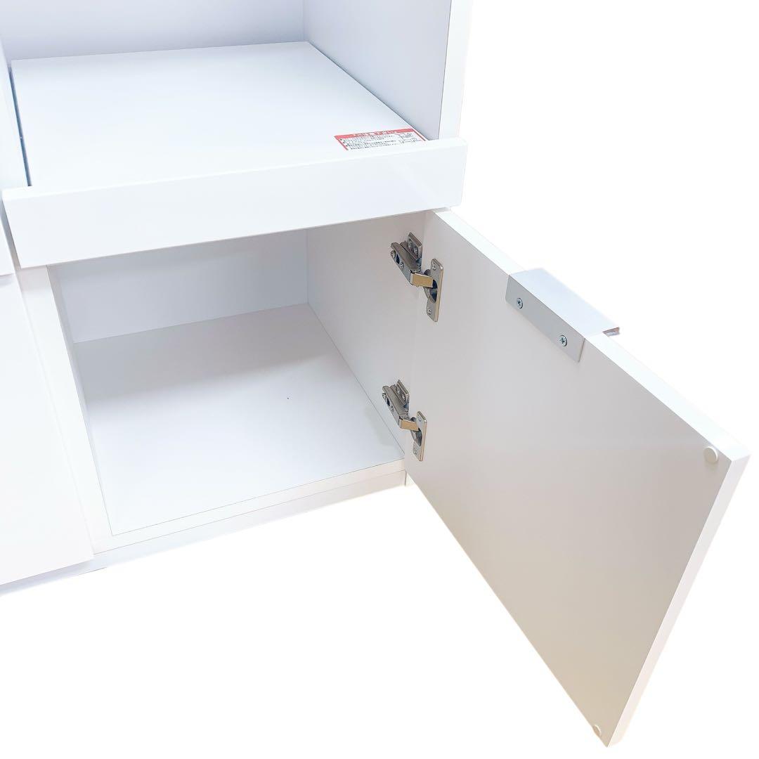 NITORI ニトリ エトナ90CT WH/SI カウンター　家具　インテリア