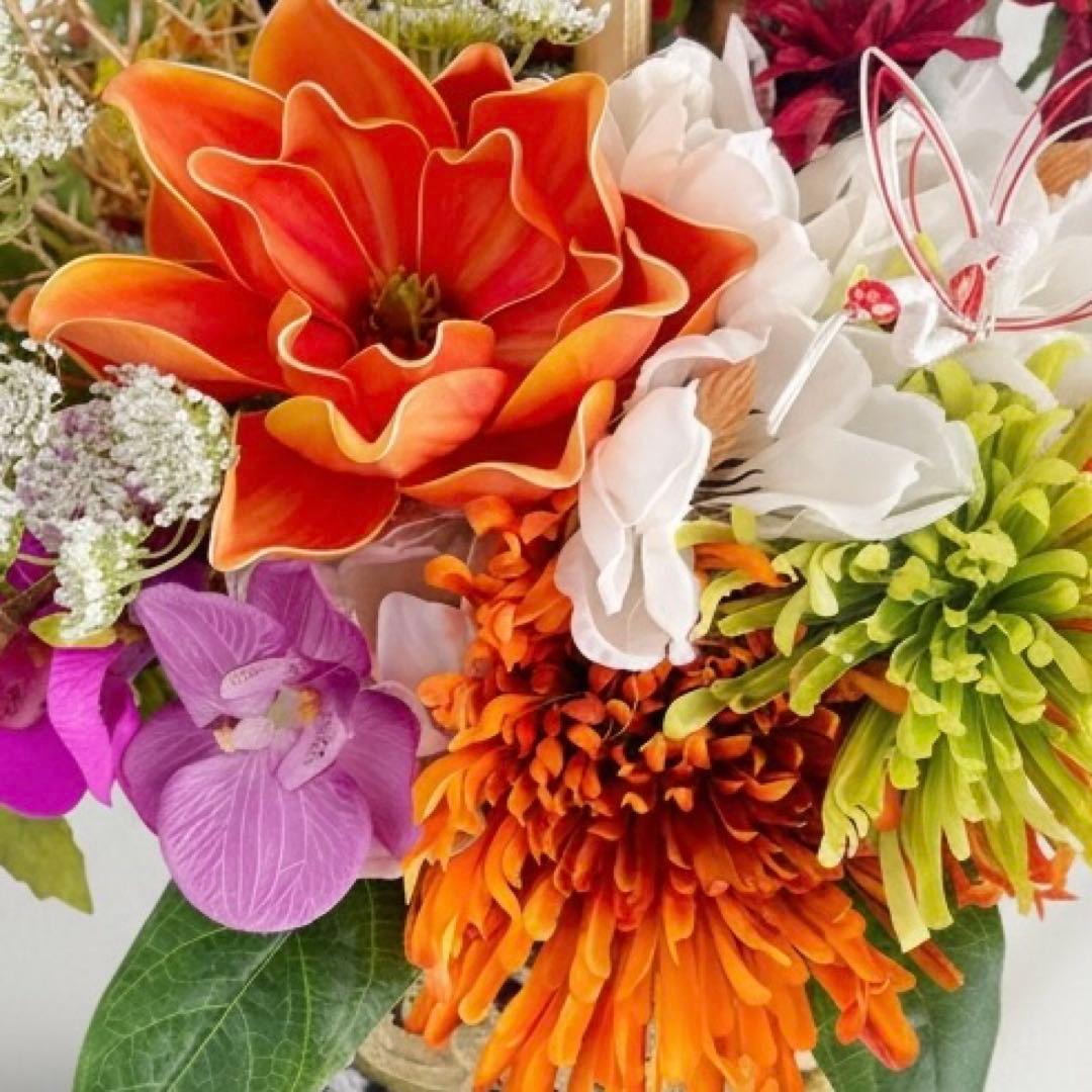 門松 LLサイズ 豪華絢爛 迎春プレミアムアレンジメント 商業用正月飾り 造花