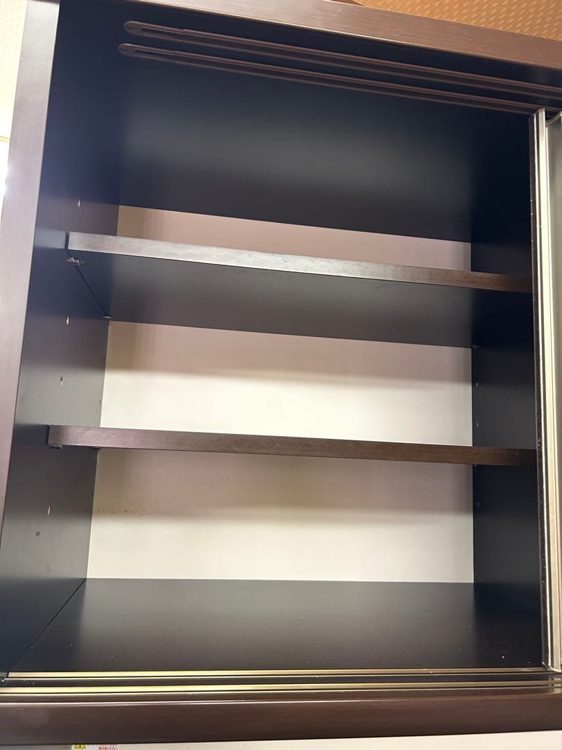 美品！ 松田家具 レンジボード 品名: 1200 ライズレンジ ダーク 送料無料