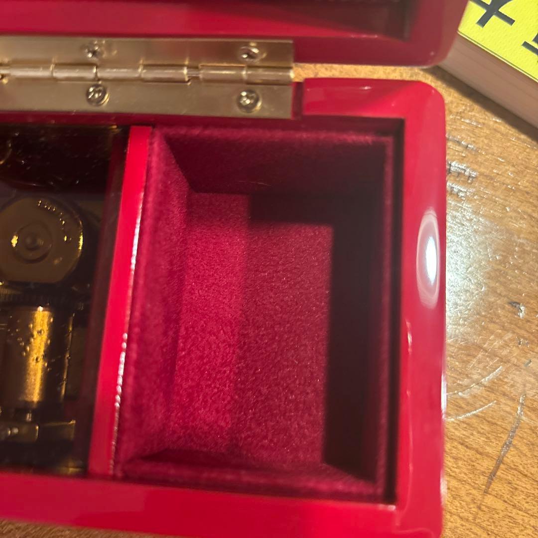 会津塗 小物入れ オルゴール 猫