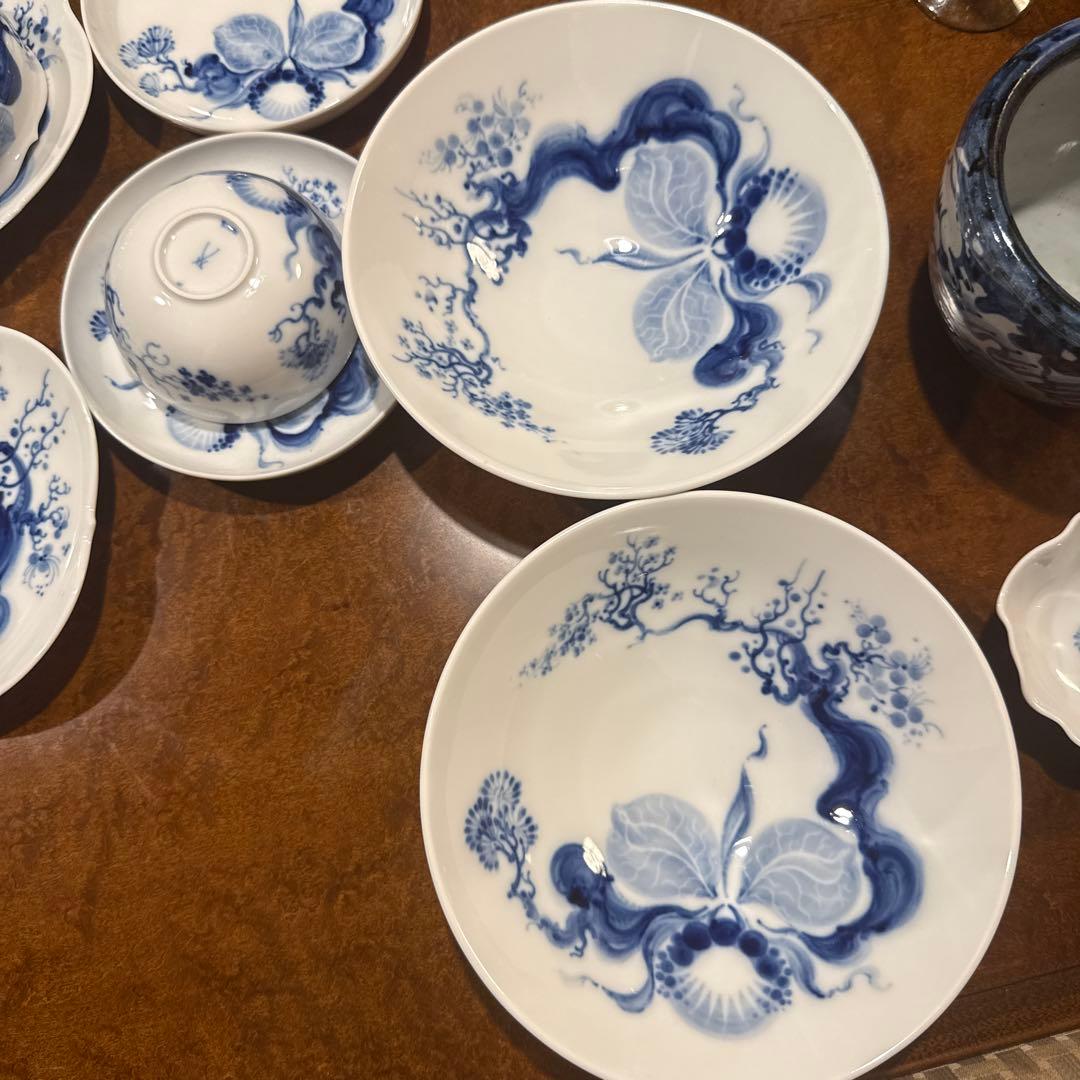 マイセン/ブルーオーキッド　10点セット