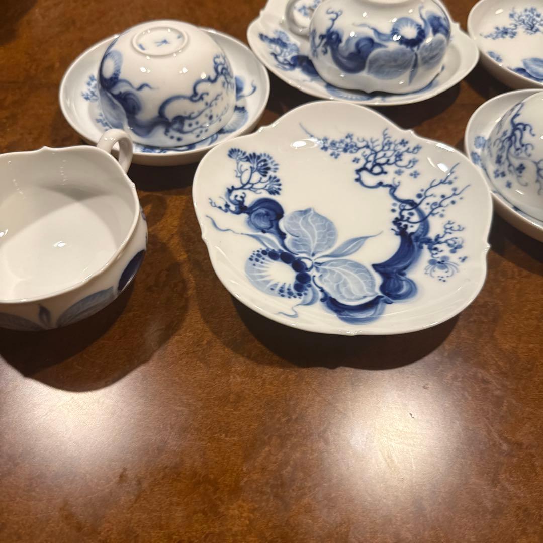 マイセン/ブルーオーキッド　10点セット