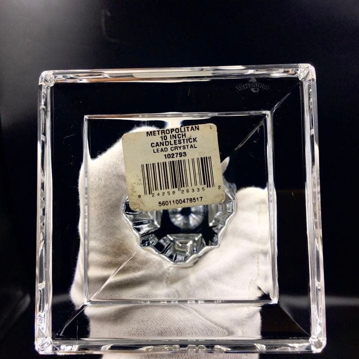 ウォーターフォード　キャンドルスティック　メトロポリタン　管9mpr