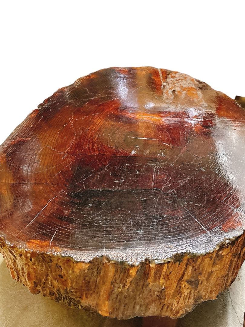 【アンティーク】木製 花梨 一枚板 座卓 飾り台 ちゃぶ台 銘木 古道具 花台