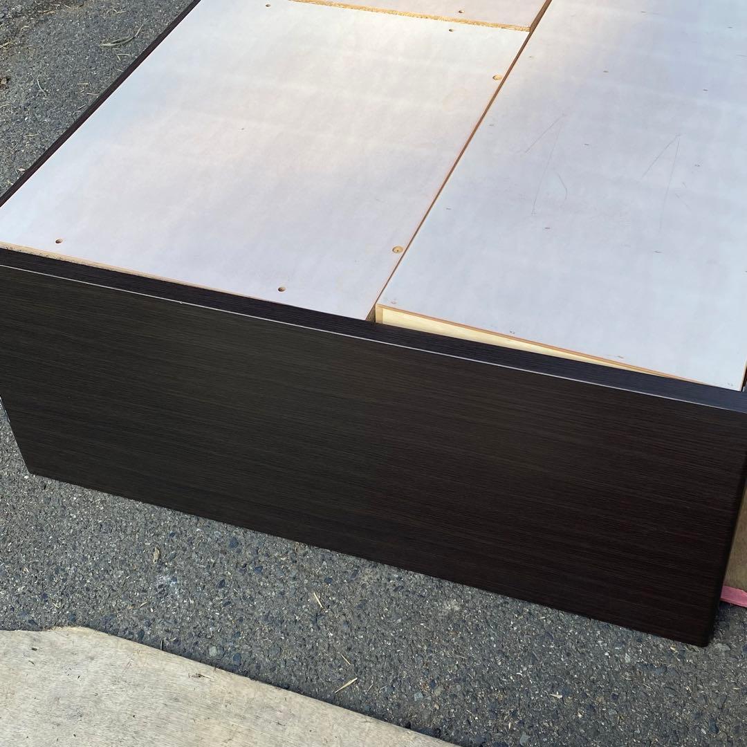 【配送可能地域要確認】ニトリ　シングルベッド 収納付き ジオチェスト