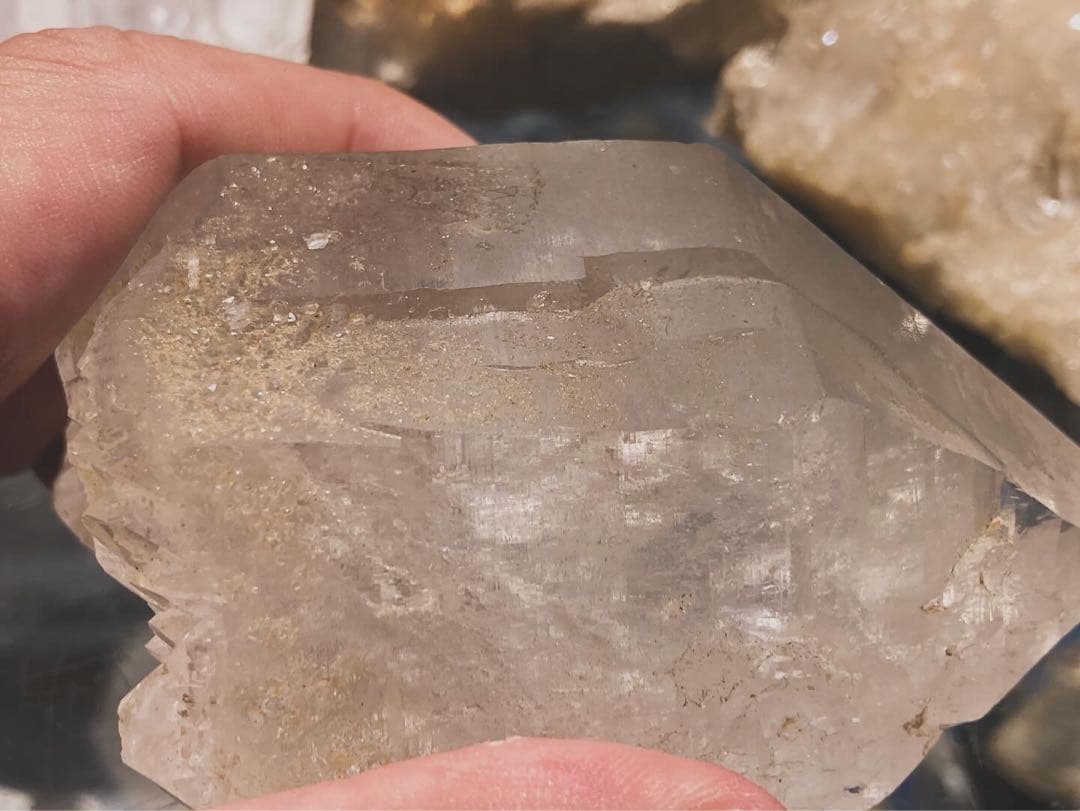 ヒマラヤ水晶 カテドラル水晶 天然石 パワーストーン 原石 クリスタル 高透明度