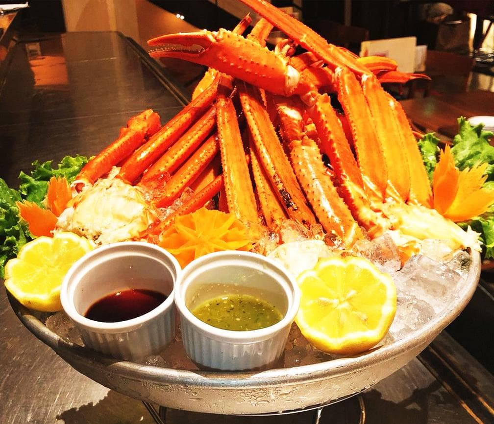 シーフードプラッター、ステンレススチールスタンドセット※内容をご確認ください！