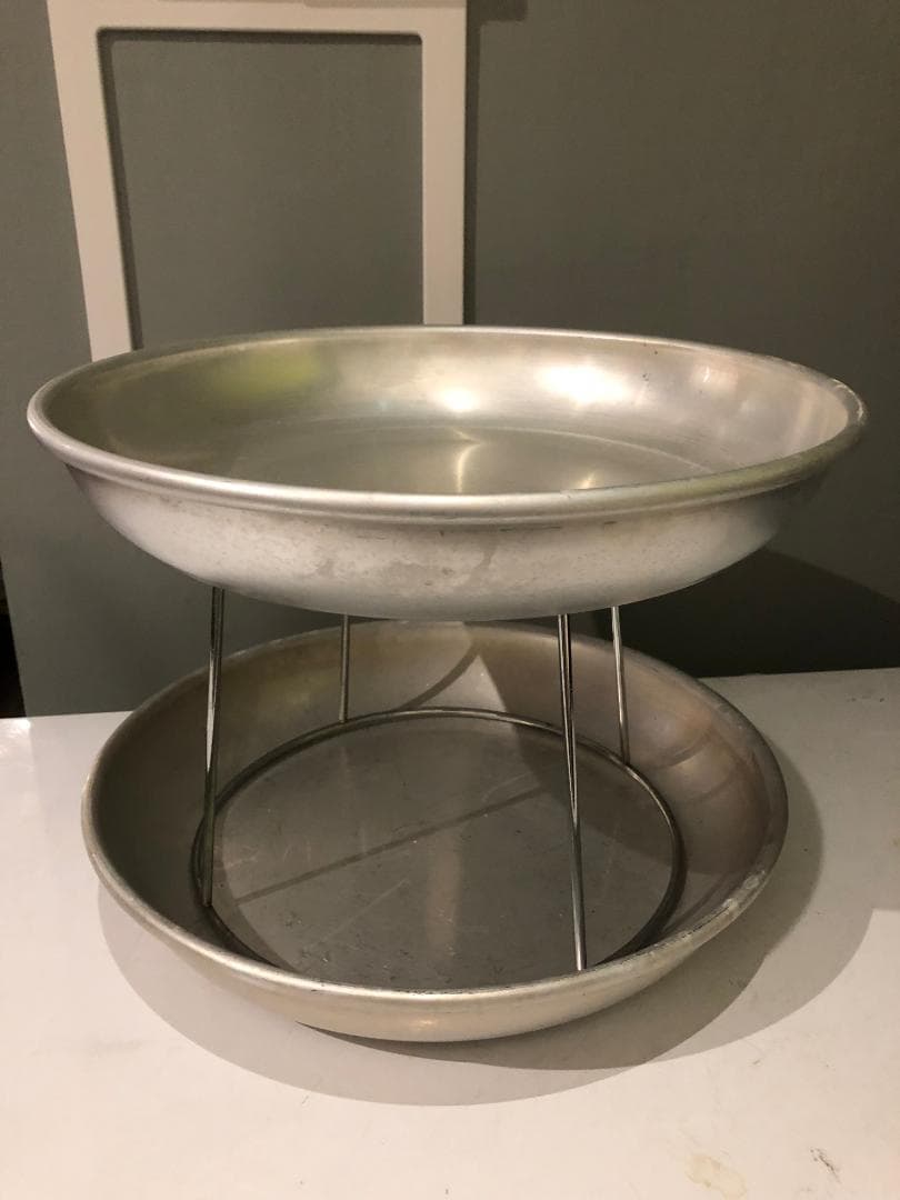 シーフードプラッター、ステンレススチールスタンドセット※内容をご確認ください！