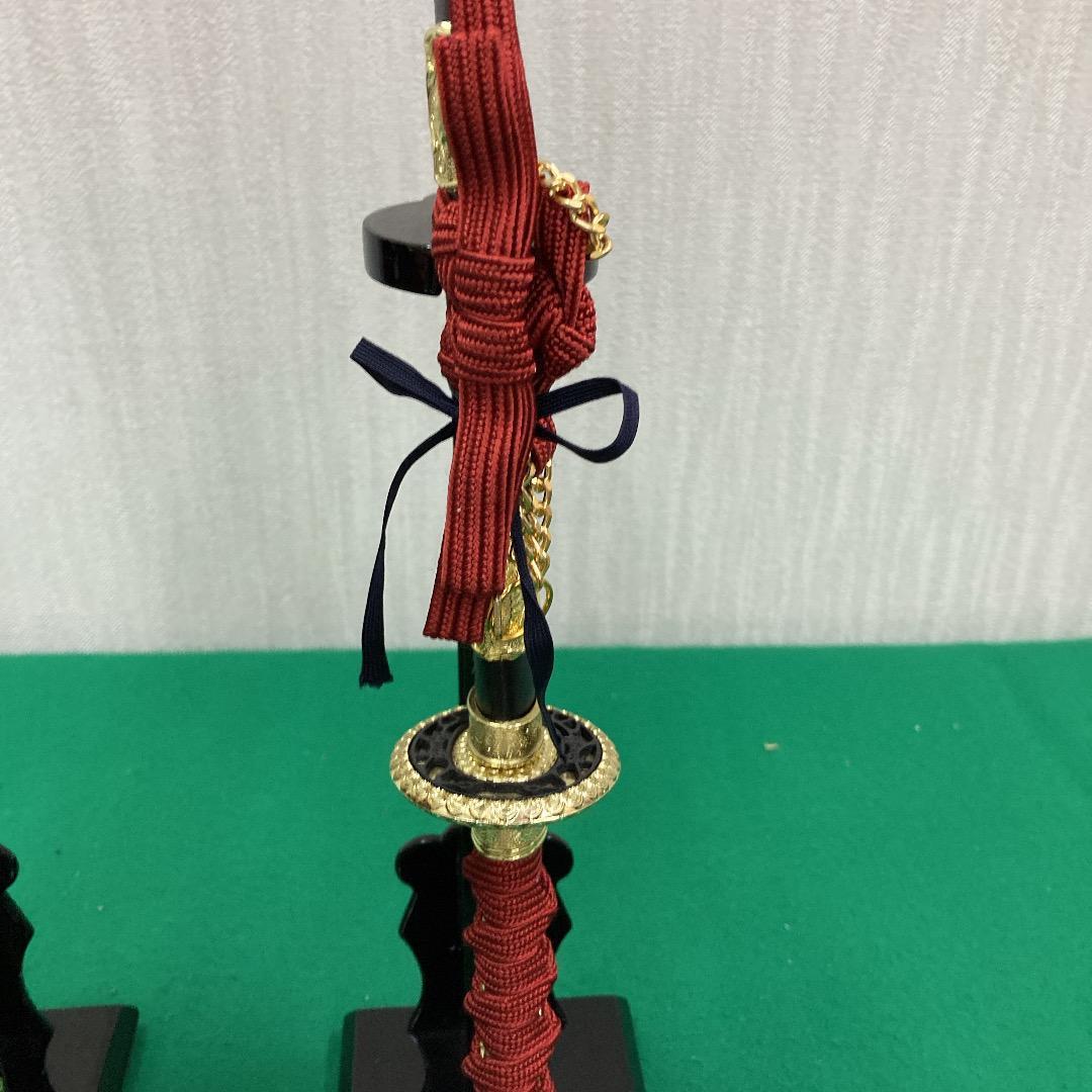 E3　五月人形　弓高さ62㎝位　五月人形弓太刀　五月刀　五月鎧兜飾り