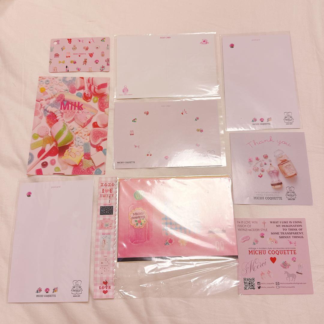 ミチュコケット　michu coquette 巾着　セット